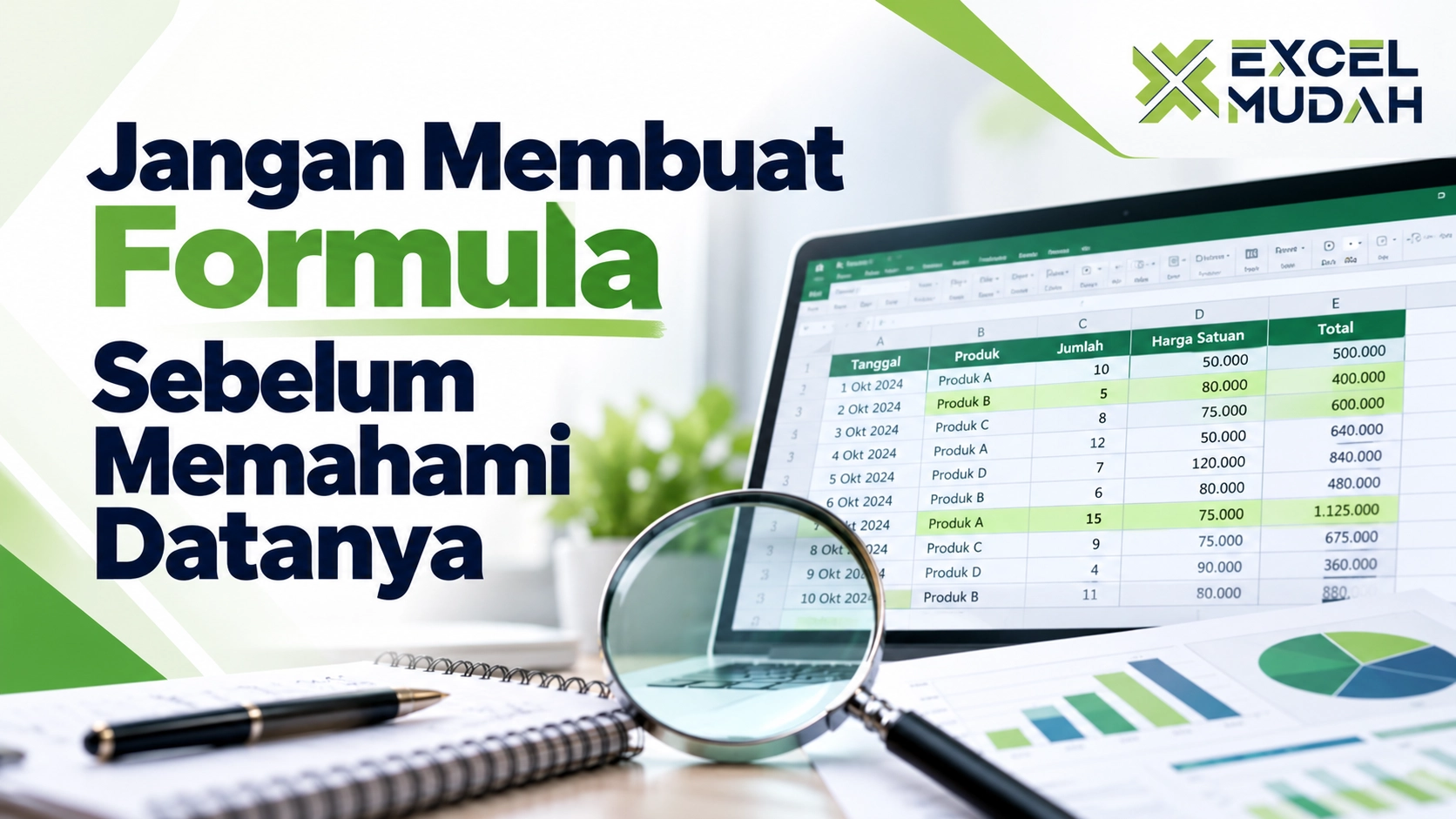 Jangan Membuat Formula Sebelum Memahami Datanya