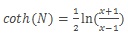Formula ACOTH